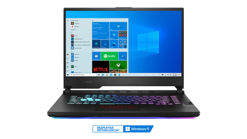 Laptop ASUS ROG Strix G15 G512LV-HN235T i7-10870H/15,6FHD144Hz