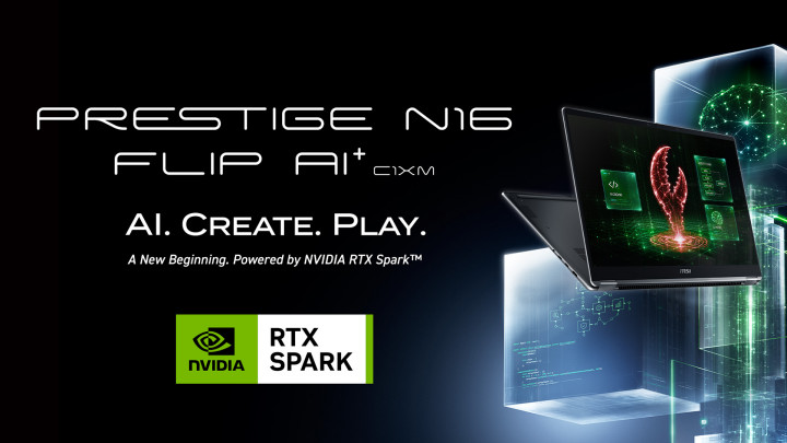Laptop MSI Prestige N16 Flip AI+ C1XMT
