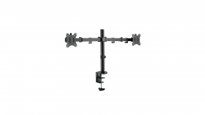 Uchwyt biurkowy na 2 monitory LogiLink 17-32" 8KG 75x75-100x100 BP0098
