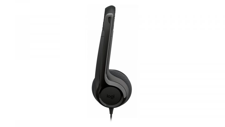 Słuchawki z mikrofonem Logitech H390 USB-C czarne 981-001576 3