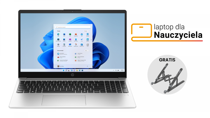 Laptop HP 255 G10 W11H srebrny FPR BON 3