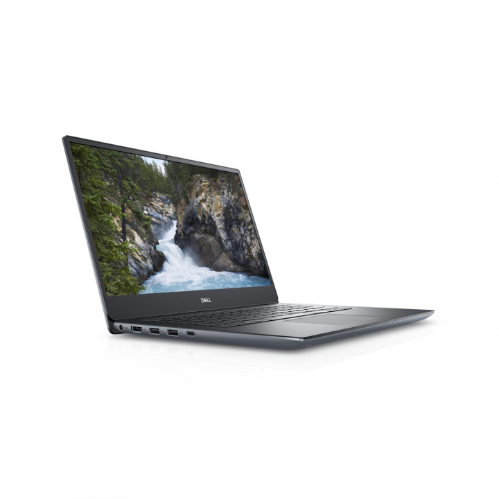 Laptop Dell Vostro 14 5490 szary - widok frontu lewej strony