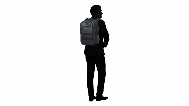 Plecak do laptopa Samsonite Bleisure 156 CS5-01-002 niebieski - prezentacja