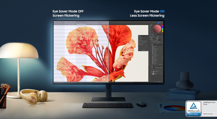 Monitor Samsung ViewFinity S8 LS37D800EAUXEN obraz