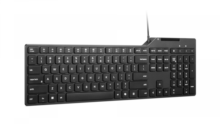 Klawiatura przewodowa Lenovo USB-A Smartcard 5000-US Euro 4Y41U13344 wysokość