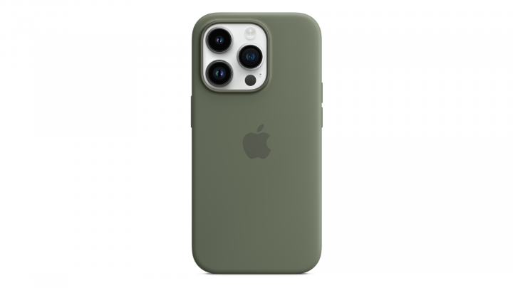 Etui Apple iPhone 14 Pro Silicone Case z MagSafe Olive MQUH3ZM/A