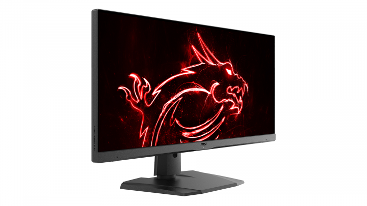 Monitor MSI Optix MPG341QR - widok frontu lewej strony
