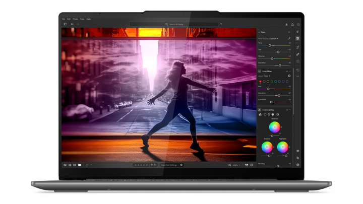 Laptop Lenovo Yoga Slim 7 14IMH9 OLED W11H (BK keyb) Luna Grey 3