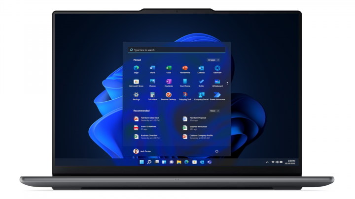 Laptop Lenovo Yoga Pro 9 Aura Edition Gen 11 copilot+PC szary (+Lenovo® Yoga® Pen Gen 2) front