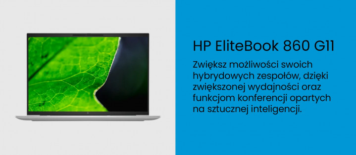 HP EliteBook 860 G11 9G0G3ET z procesorem Intel® Core™ Ultra 7 165U 4