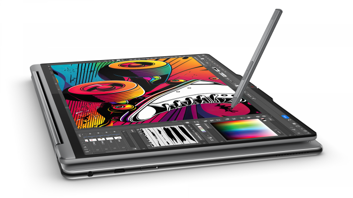 Laptop 2w1 Lenovo Yoga 9 14IMH9 W11H Luna Grey + Lenovo Slim Pen Bon akcesoria 9