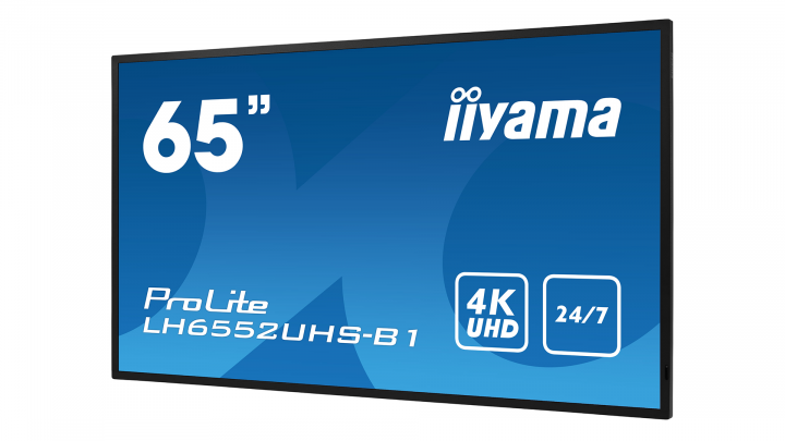 Monitor IIYAMA ProLite LH6552UHS-B1 - widok frontu prawej strony