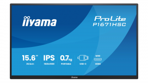 Monitor iiyama ProLite P1671HSC-B1 15,6" FHD IPS