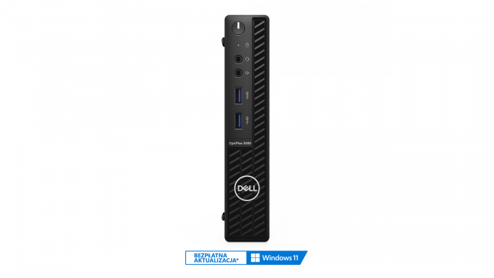Dell OptiPlex 3080 MFF - widok frontu