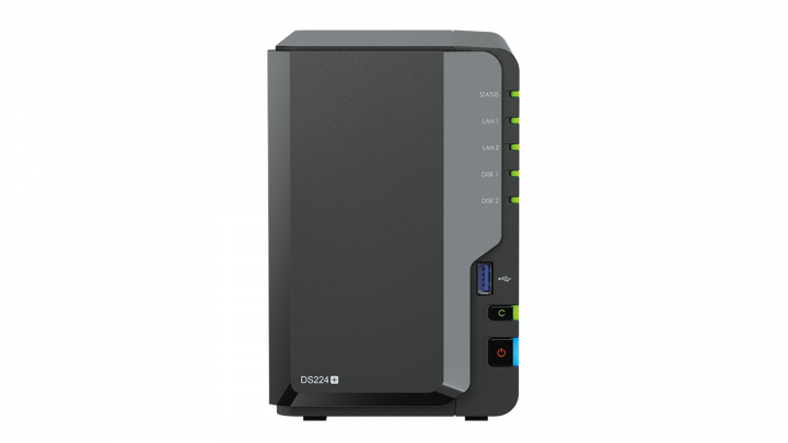 Serwer NAS Synology DS224+ + 2x Dysk HDD 4TB HAT3300-4T 3