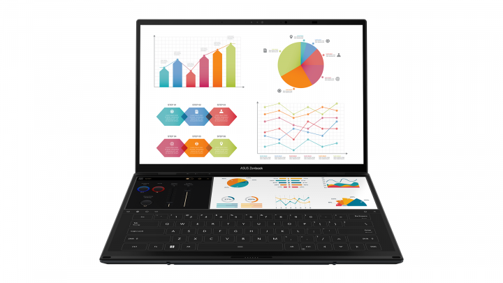 Kaptop Asus Zenbook Duo OLED UX8406MA W11P Inkwell Gray 2
