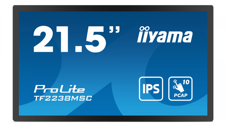 Monitor iiyama ProLite TF2238MSC-B1 Touch 21,5 FHD IPS