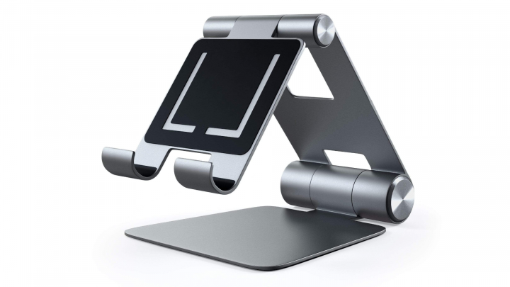 Podstawka Satechi R1 Aluminum Hinge Holder Foldable Stand gwiezdna szarość - ST-R1M