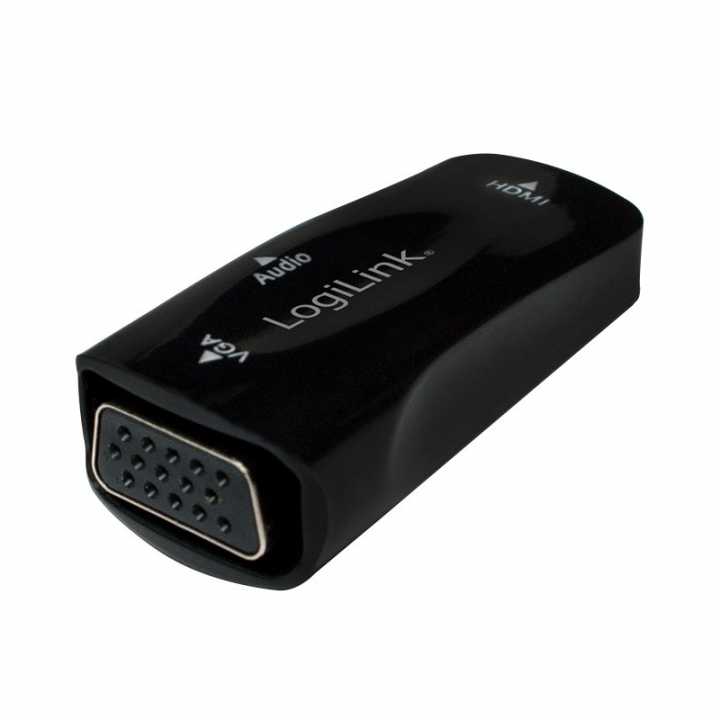 Konwerter LogiLink HDMI - VGA CV0108 - widok frontu v2