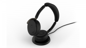 Słuchawki bezprzewodowe Jabra Evolve3 65 Flex USB-A MS Stereo Wireless Charging Pad - 36699-999-989