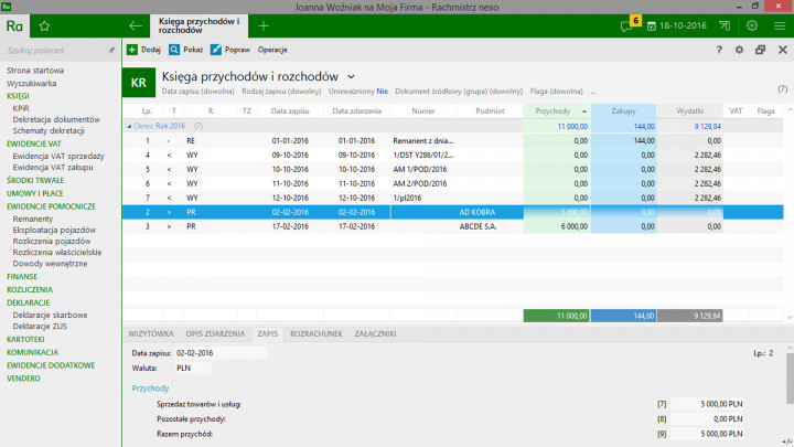 Rachmistrz nexo - Licencja na jedno stanowisko 4