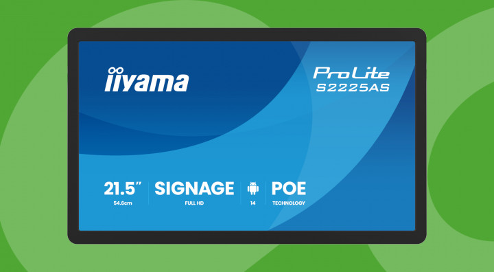 Monitor iiyama ProLite S2225AS-B1P front