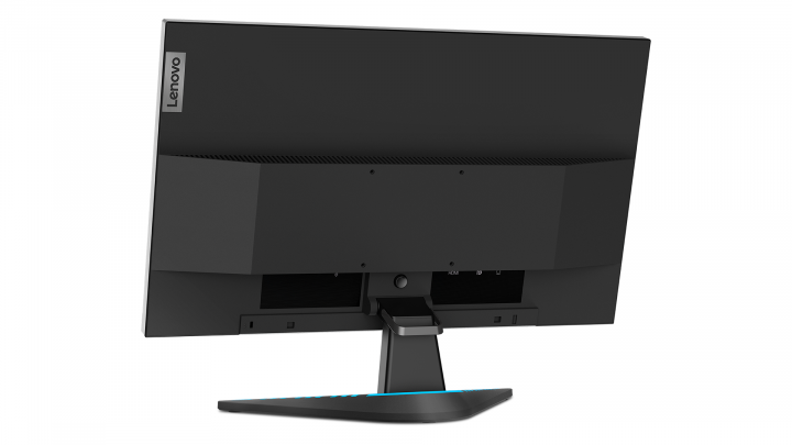 Monitor Lenovo G24e-20 23.8 FHD 66D7GAR1EU - widok z tyłu lewej strony