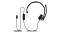 Słuchawki z mikrofonem Logitech USB Headset H570e Mono 981-001426