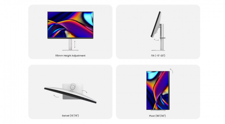 Monitor BenQ MA320UP 9H pivot