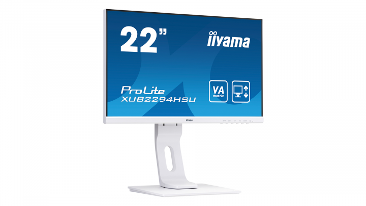 ProLite XUB2294HSU-W1 - widok frontu lewej strony
