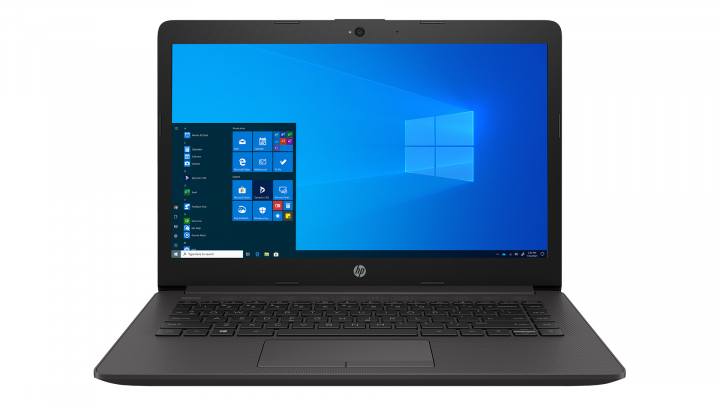 Laptop HP 240 G7 czarny Win 10Pro - przód