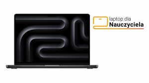 Laptop dla Nauczyciela Apple MacBook Pro 14 MW2V3ZE/A M4 14,2" 16GB 1000SSD Int MacOS Gwiezdna Czerń