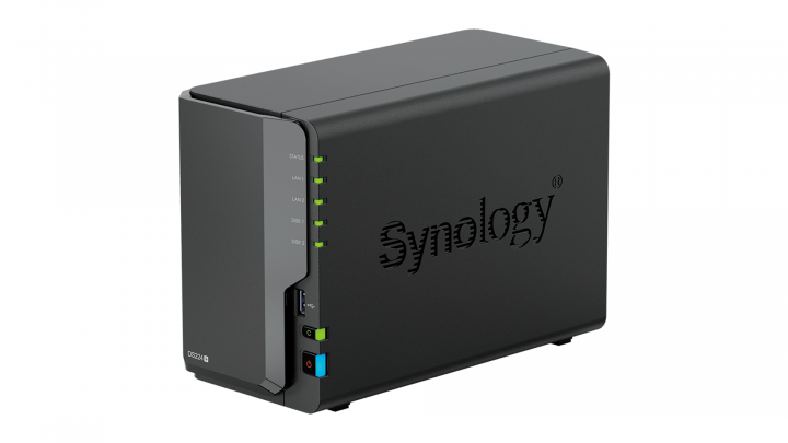 Serwer NAS Synology DS224+ + 2x Dysk HDD 4TB HAT3300-4T 4