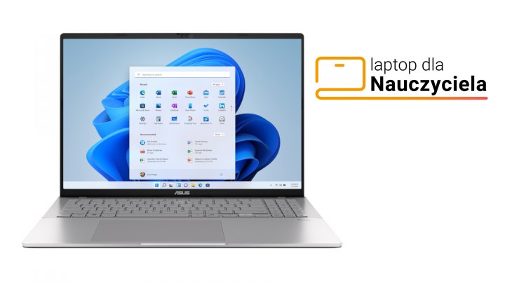 Laptop ASUS Vivobook S16 S3607CA Cool Silver Backlit Chiclet Keyboard with Num-key BON 2