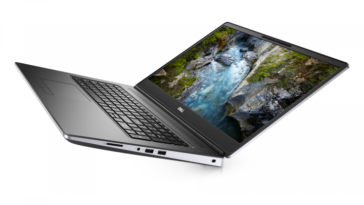 Mobilna stacja robocza Dell Precision 7760 - widok frontu prawej strony1