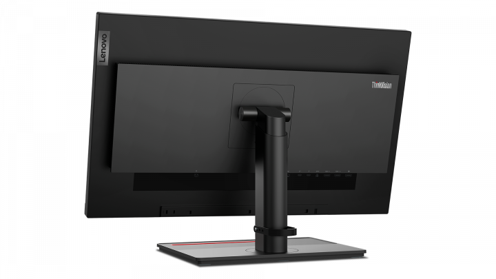 ThinkVision P27u-20 62CBRAT6EU - widok z tył€ lewej strony