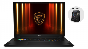 Laptop MSI Stealth 18 HX AI A2XWHG-038PL Ultra 9 275HX 18" QHD+ 240Hz 32GB 2000SSD RTX5070Ti DLSS 4 W11Pro