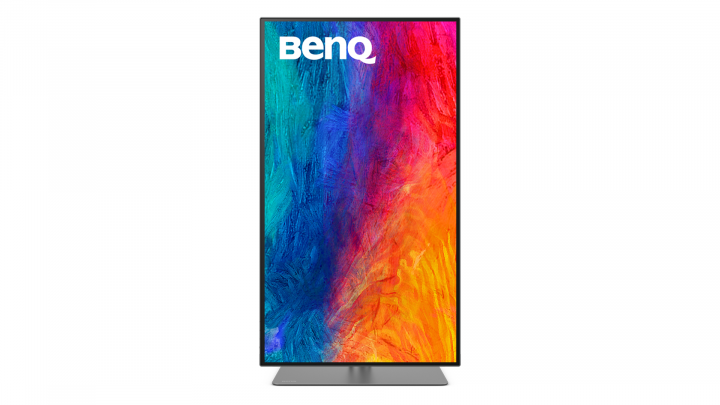 Monitor BenQ PD3225U 9H.LLYLA.TBE 31,5" 4K UHD IPS USB-C Dock 90W - widok frontu v2