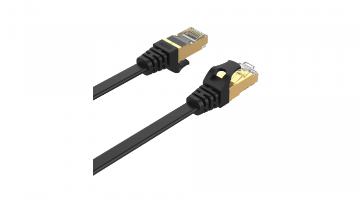 Patchcord UNITEK CAT 7 10m czarny C1897BK-10M 2