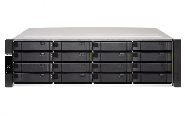 Serwer NAS QNAP ES1686dc - widok frontu