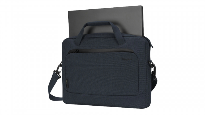 Torba do laptopa Targus Cypress 156 TBS92501GL navy - przód front lewy1