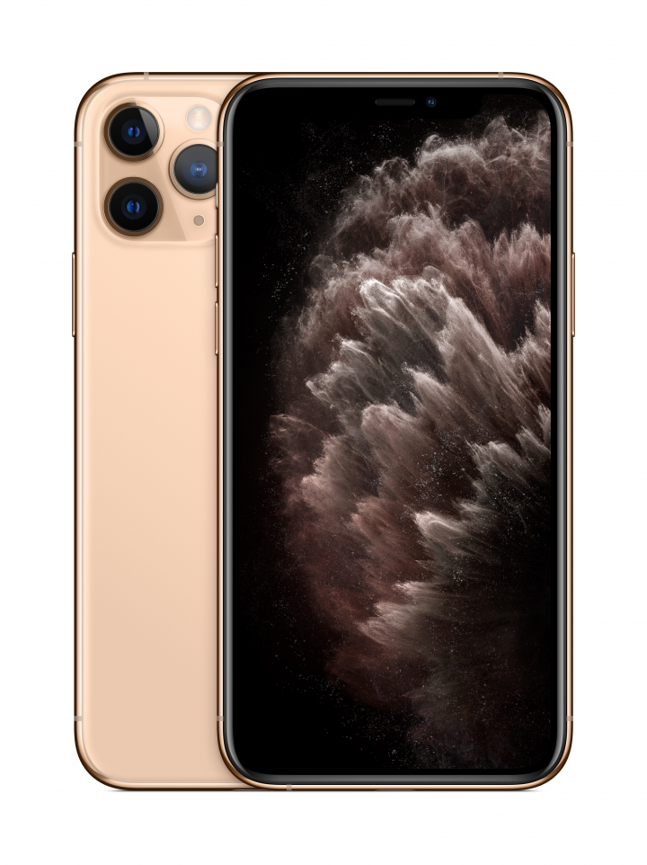 Smartfon Apple iPhone 11 Pro Gold - widok frontu