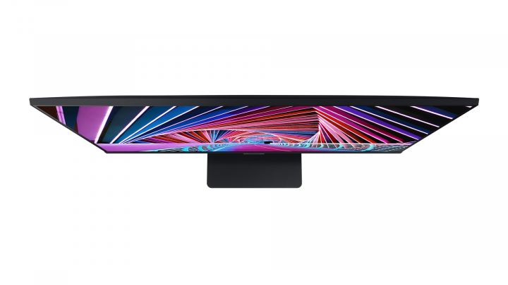 Monitor Samsung LS27A700NWUXEN-widok z góry
