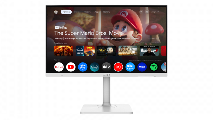 Monitor MSI Modern MD272UPSW 27" UHD USB-C Dock 65W 2