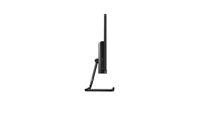 Komputer AiO Lenovo IdeaCentre A340-24IWL czarny - widok lewej strony