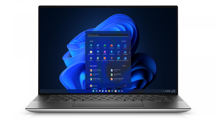 XPS 15 9510 W11P - widok frontu