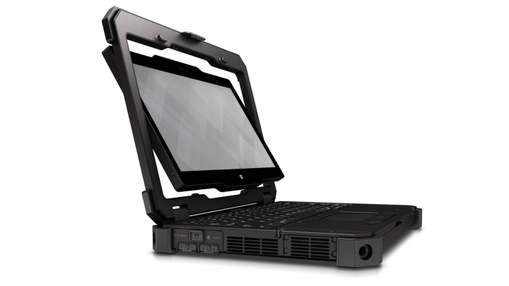 Laptop Dell Latitude Rugged 7214 - widok lewej strony v2