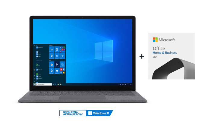 Surface Laptop 4 13,5 W10P platynowy + Office 2021