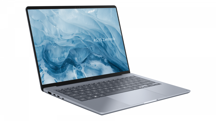 Laptop ASUS Zenbook 14 UX3480QA W11 OLED Arctic Blue Copilot 6