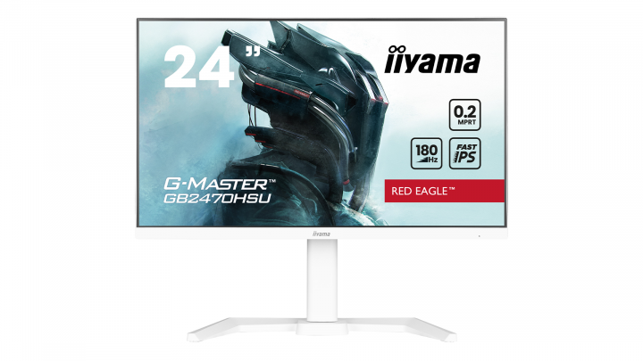 Monitor iiyama G-Master GB2470HSU-W6 24" FHD Fast IPS 180Hz 0,2ms 4